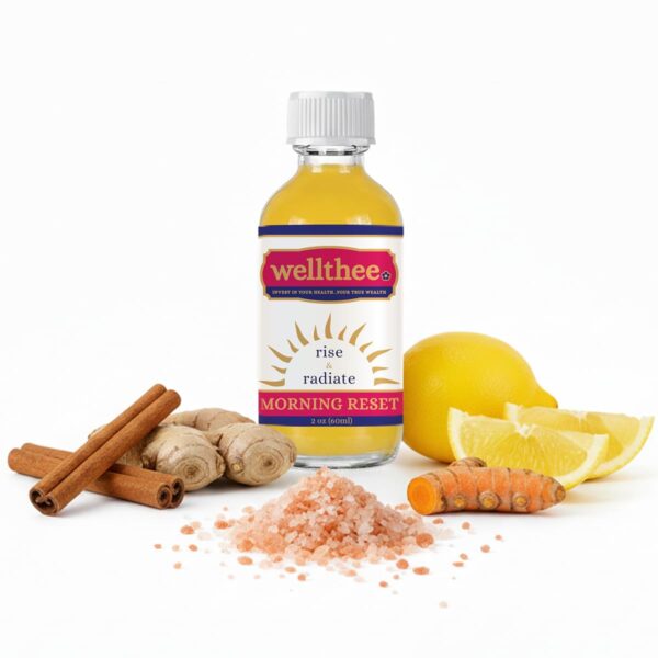 Wellthee Morning Reset shot frente