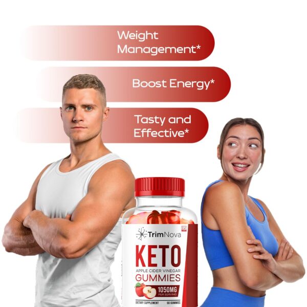 TrimNova Keto ACV gomitas para pérdida de peso livorka