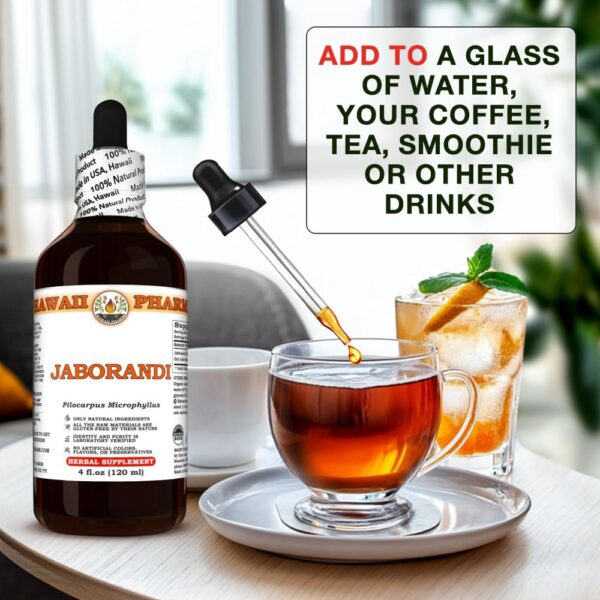 Jaborandi extracto líquido para detox y comodidad digestiva