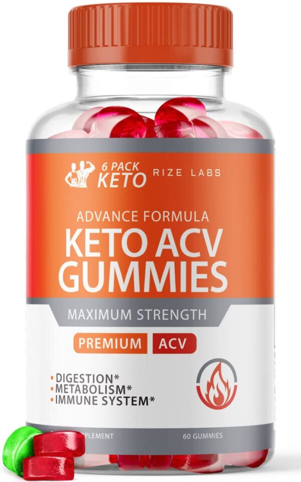 rize labs gomitas keto fórmula avanzada pack de 6