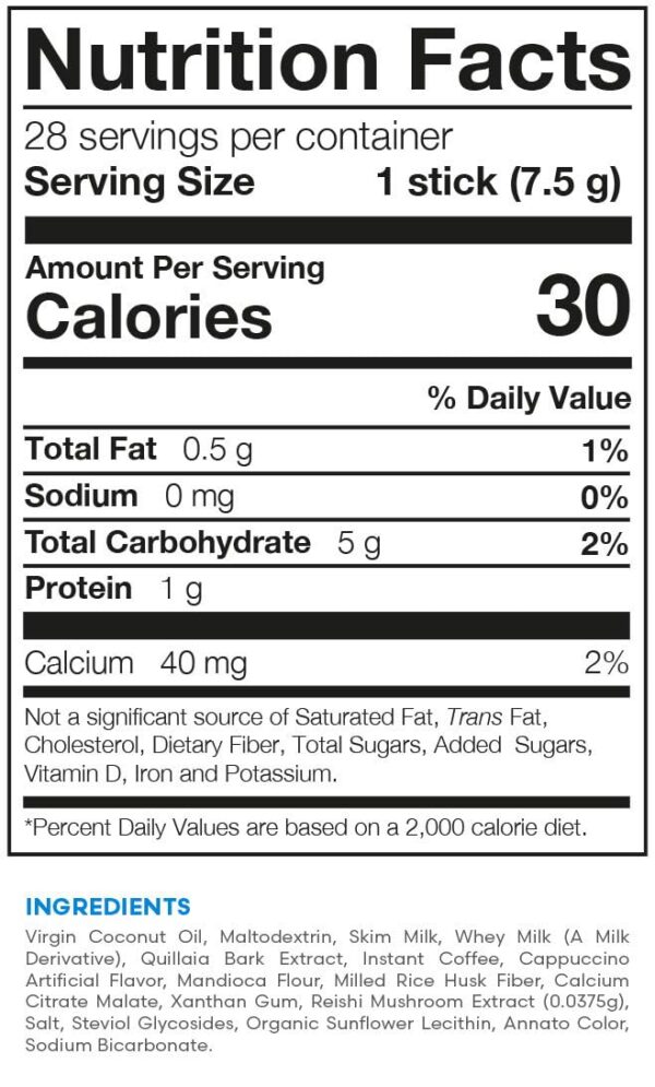 Café cappuccino con extracto de Ganoderma lucidum Usoway