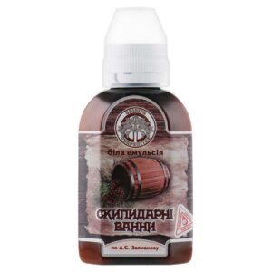 Baño detox trementina emulsión blanca Zalmanov botella