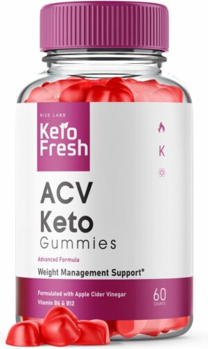 rize labs gomitas keto fresh acv envase frontal