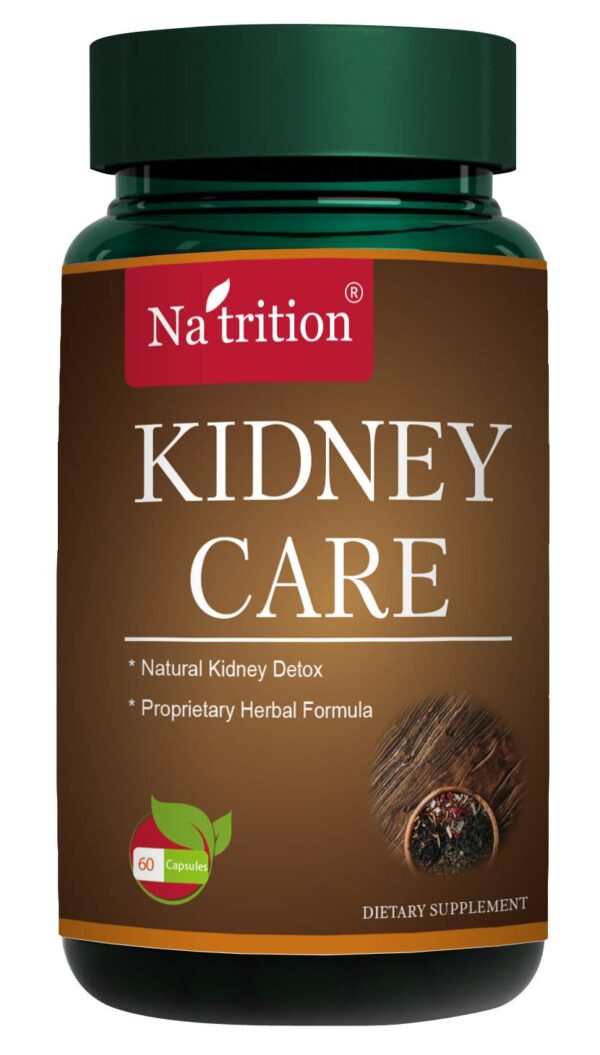 Version 1.0.0 Na'trition cápsulas para limpieza y apoyo renal frasco