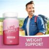Etiqueta frontal Lipo Gummies gomas naturales