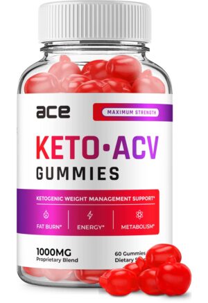 Gomitas Ace Keto ACV suplemento para control de peso Indelo