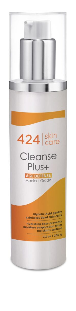 Limpiador facial 424 Skin Care con ácido glicólico y nutrientes