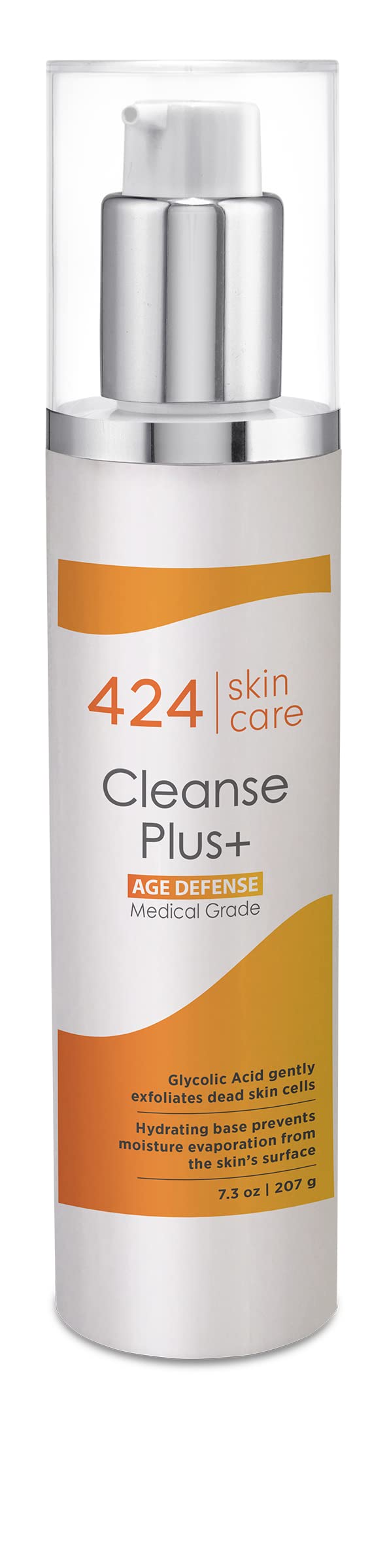 Limpiador facial 424 Skin Care con ácido glicólico y nutrientes