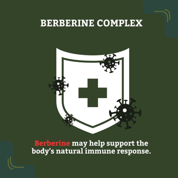 Suplemento Berberina Detox Trees para fortalecer el sistema inmunológico