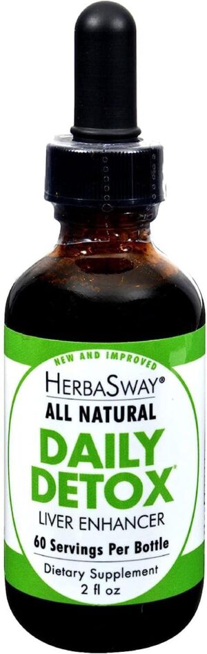 Herbasway Daily Detox botella frontal
