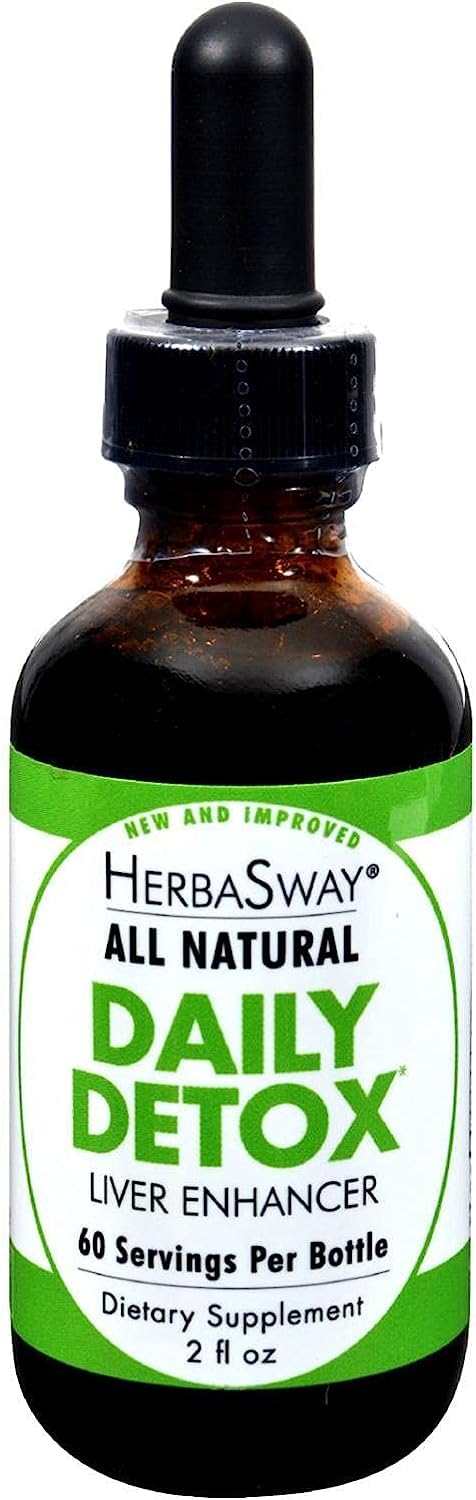 Herbasway Daily Detox botella frontal