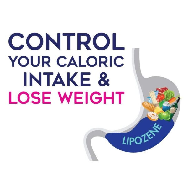 Frasco de Lipozene con etiqueta