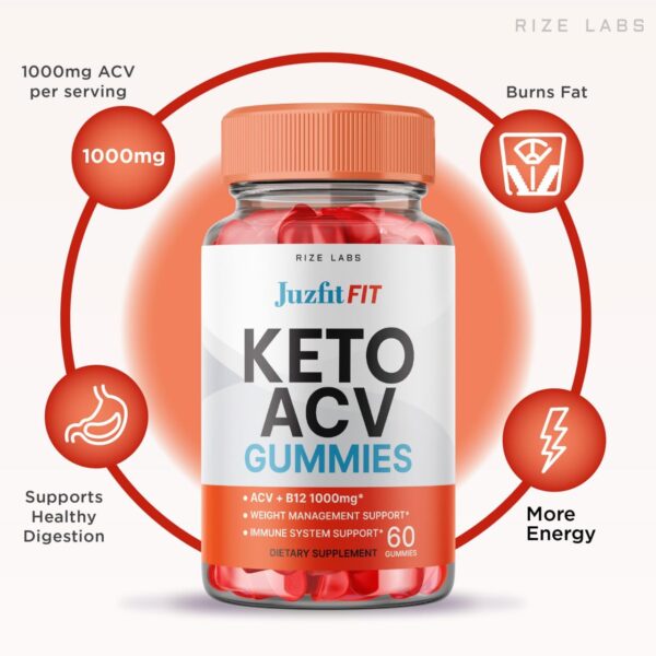 Paquete de gomitas Juzfit FIT Keto 180 unidades