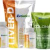 Kit detox iEvolution 7D-Challenge 3 piezas limpieza hepática