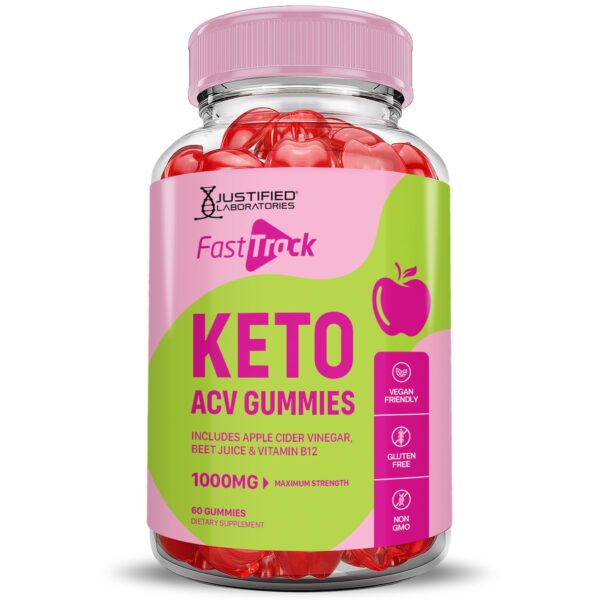 Paquete Fast Track Keto ACV Gummies para dieta keto avanzada