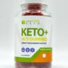 Frasco de gomitas Clean Core Keto ACV suplemento natural