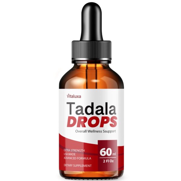 Botella de gotas líquidas Tadala para salud masculina