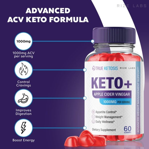 envase gomitas rize labs keto para perder grasa abdominal