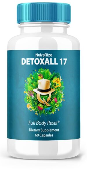 DetoxAll 17 botella frontal suplemento natural