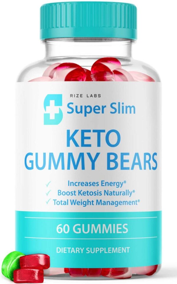 Gomitas Super Slim Keto rize labs paquete de 60