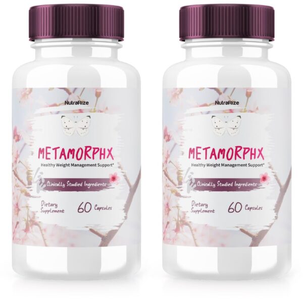 Cápsulas Metamorphx suplemento pérdida de peso 120 cápsulas