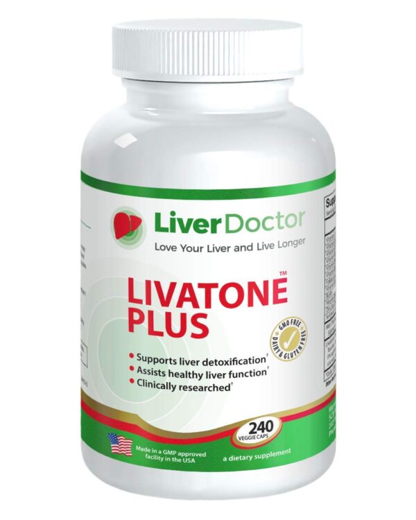 Version 1.0.0 Livatone Plus cápsulas detox hígado con cardo mariano 240 cápsulas