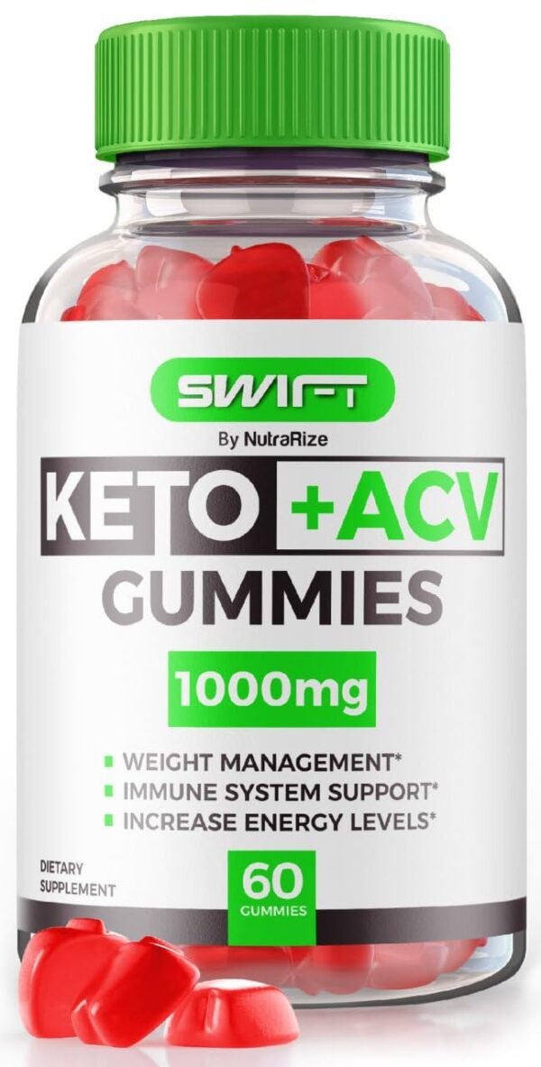 Swift Keto gomitas ACV fórmula avanzada paquete 60 unidades