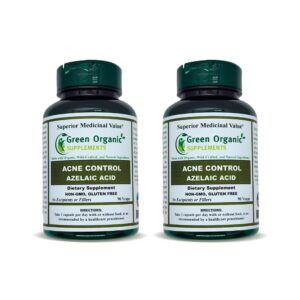 Suplemento ácido azelaico para acné 90 cápsulas vegetales