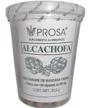 Alcachofa con vinagre de manzana y nopal suplemento 150 cápsulas VIUS NATURAL