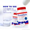 Empaque con información de soporte prostático Prostate Freedom NutraVibe