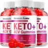 Paquete 3 Metabolix Labs Keto ACV Gummies 180 gomas
