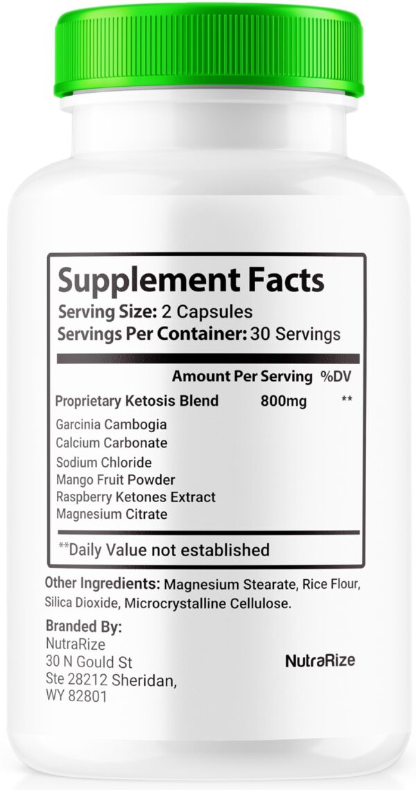 Envase de Lean Green cápsulas para bienestar y fitness