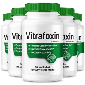 NutraVibe Vitrafoxin cápsulas frontal