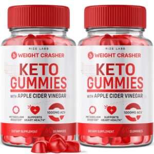 Gomitas keto Weight Crasher rize labs suplemento vinagre manzana