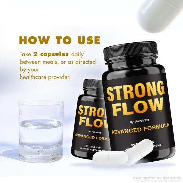 Version 1.0.0 Frascos de Strong Flow para hombres