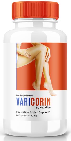 Suplemento Varicorin NutraRize cápsulas para salud de la sangre