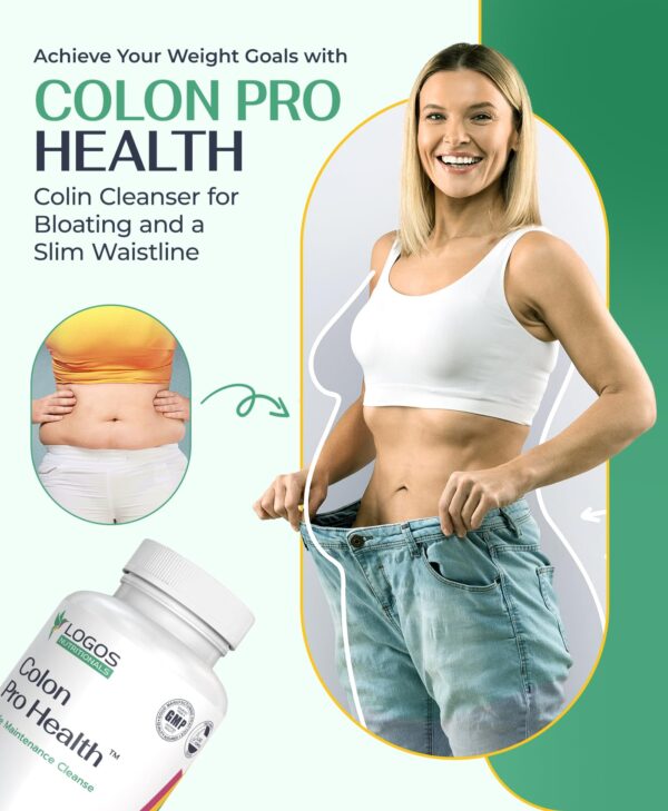 Suplemento limpieza intestinal logos nutritionals Colon Pro Health