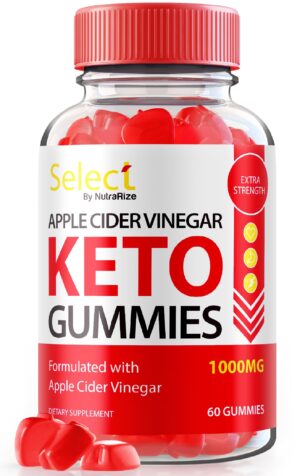 Select Keto gomitas ACV natural suplemento dietético pérdida peso