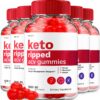 indelo keto ripped acv gomitas paquete de cinco frascos