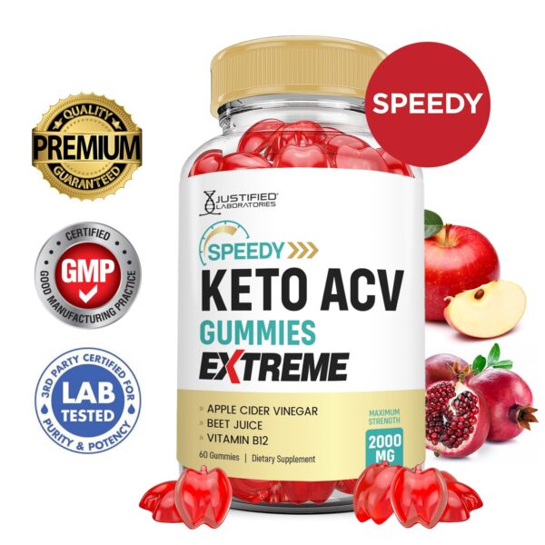 Frasco Speedy Keto ACV Gomitas