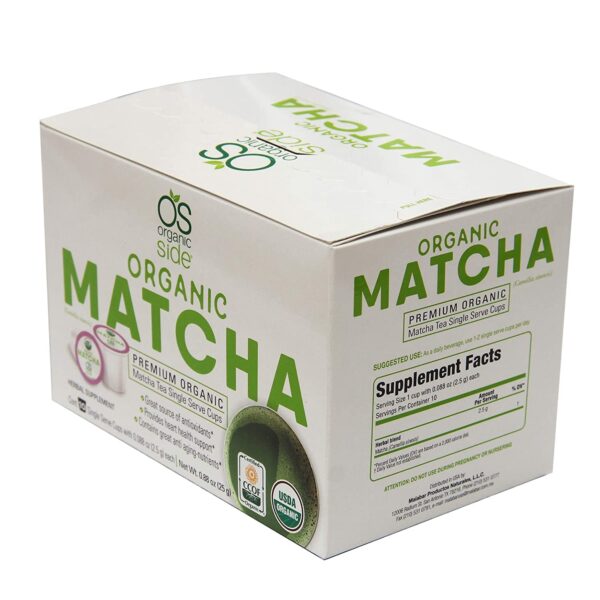 cápsulas individuales té detox herbal con matcha greenside