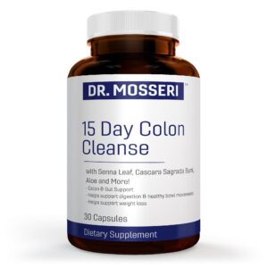 Frente del producto Dr. Mosseri Colon Cleanse