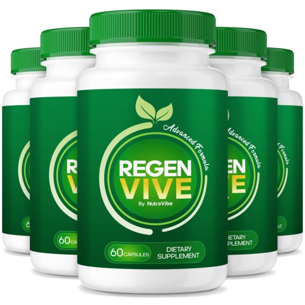 Empaque de cápsulas Regenvive para circulación saludable
