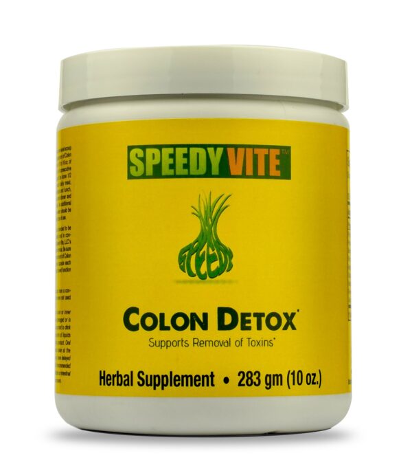 SpeedyVite Detox Colon orgánico polvo 10 onzas