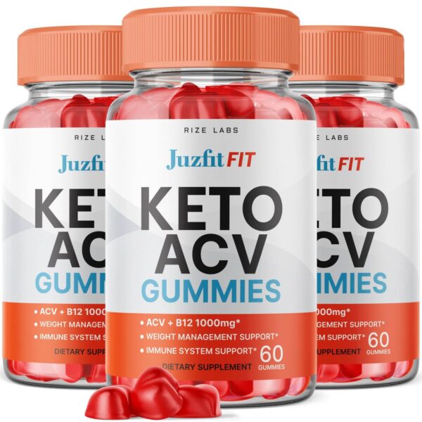 Gomitas Juzfit FIT Keto ACV para pérdida de peso y grasa abdominal