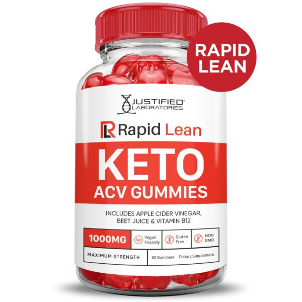 Gomitas veganas Rapid Lean ACV con jugo de remolacha y vitamina b12