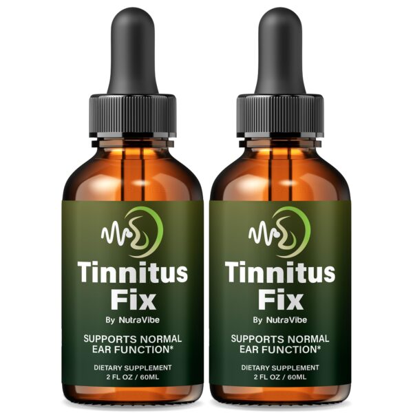 Frente del envase Tinnitus Fix gotas