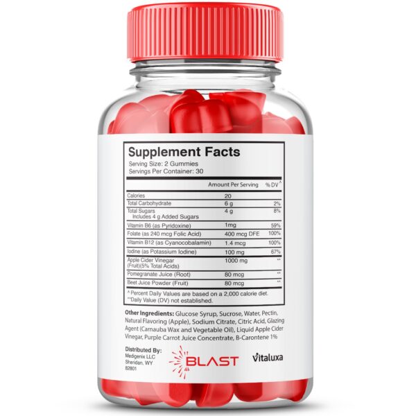 Blast Keto ACV suplemento calidad certificado GMP