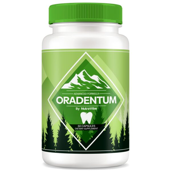 Cápsulas Oradentum para salud bucal y encías saludables