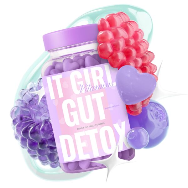Gomitas It Girl Gut Detox para mujeres - frente